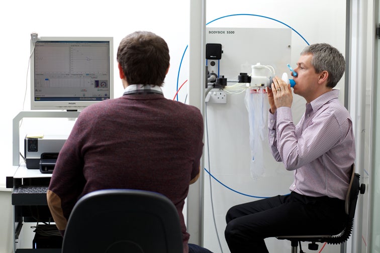 Lung volume test Asthma + Lung UK
